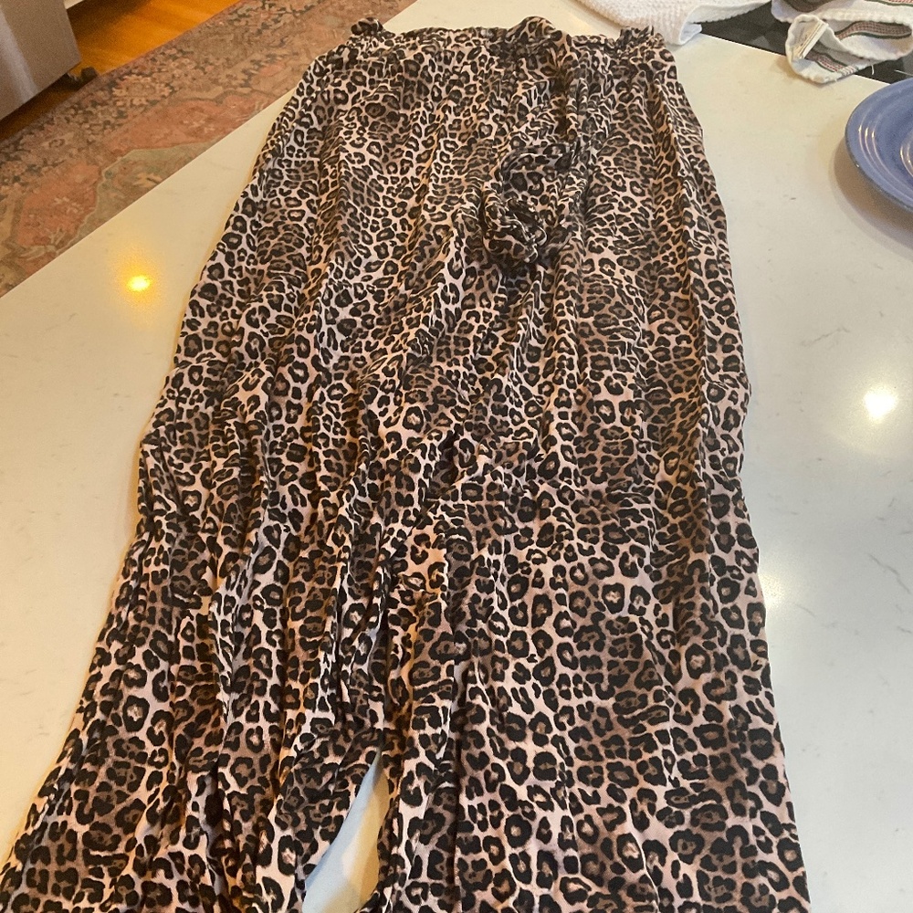 Cheetah pants
